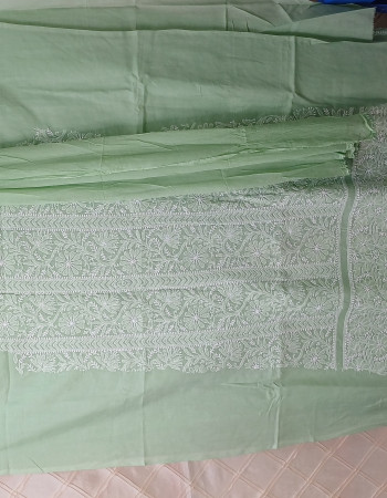 New Light-Green Dress Material 4