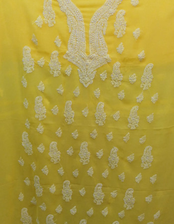 New Golden Yellow Dress Material 15