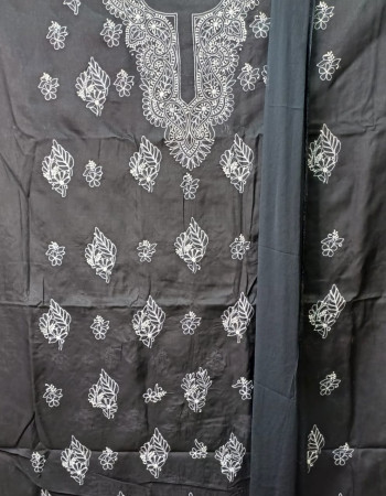 New Black Dress Material 22