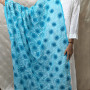 Georgette Tepchi Dupatta & Dual-Colour Threadwork
