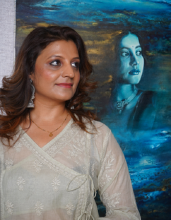 Green Embroidered Top