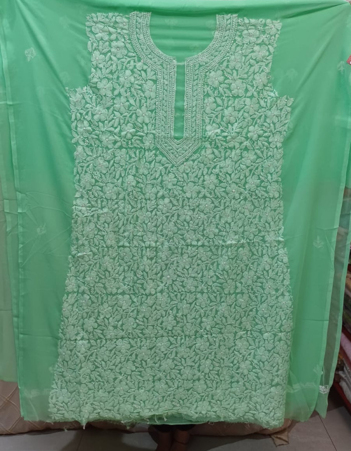 New light-Green Dress Material 17 New light-Green Dress Material 17