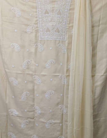 Elegant Fawn Dress Material 21