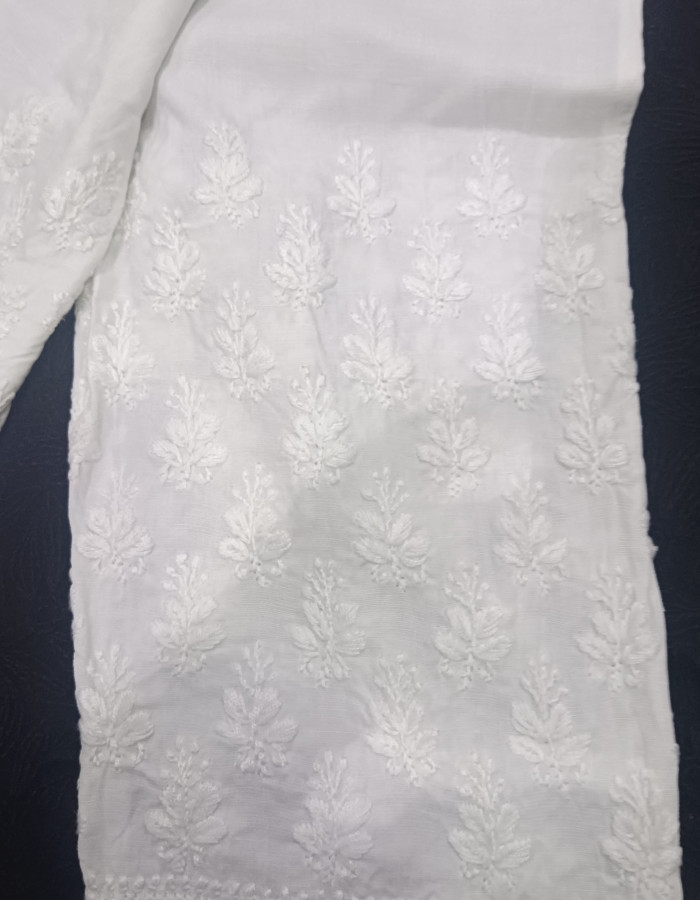 New White Dress Material 34
