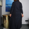 Black Embroidered Long Kurta