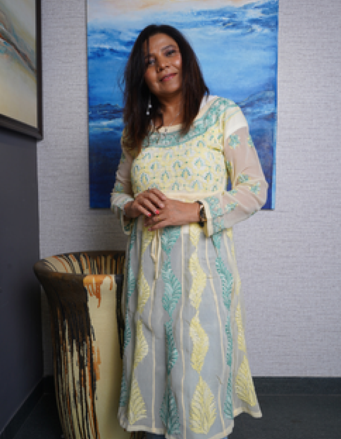 Lemon Yellow Embroidered Long Kurta Lemon Yellow Embroidered Long Kurta