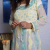 Lemon Yellow Embroidered Long Kurta Lemon Yellow Embroidered Long Kurta