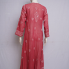 Red Embroidered Long Kurta Red Embroidered Long Kurta