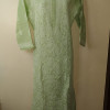 Green Embroidered Long Kurta